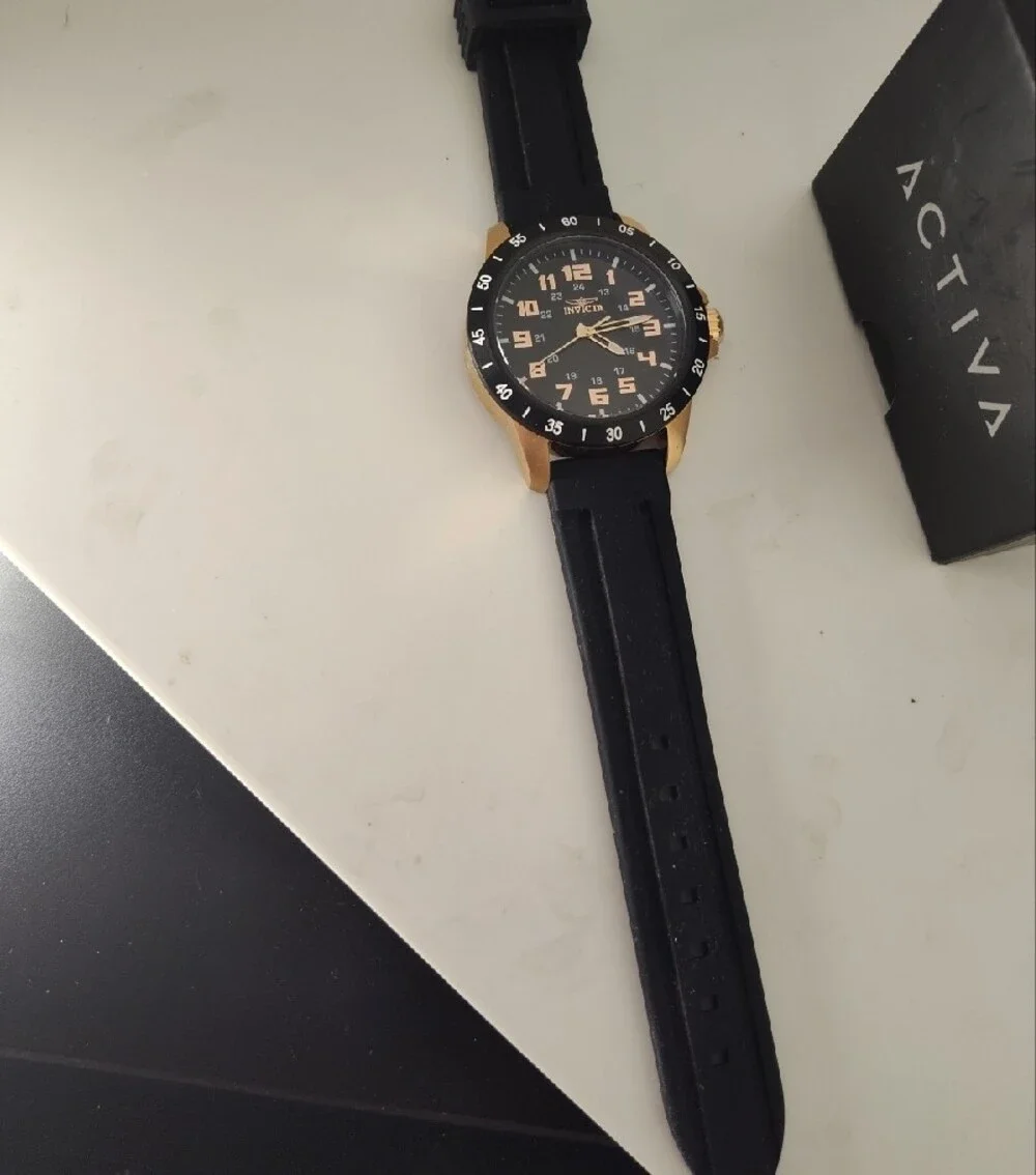 Activa Black and Gold Men’s Sport Watch *NICE*